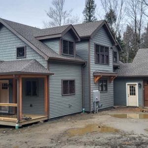 Siding installation